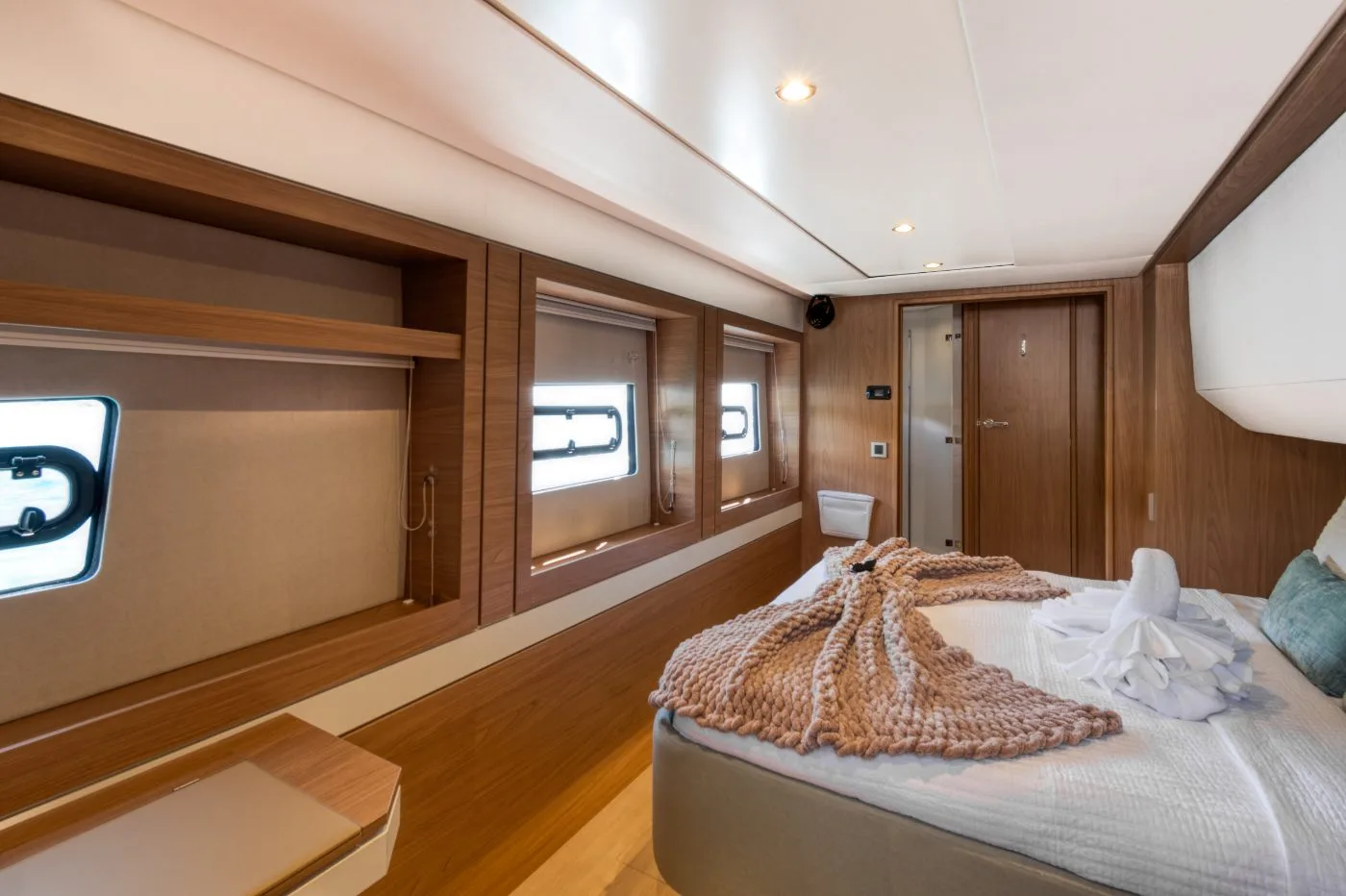 VIP cabin in the port hull